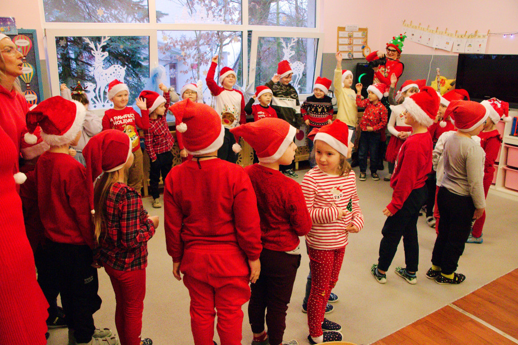 Najmłodsi mieszkańcy Gminy Wyrzysk spotkali się z Mikołajem