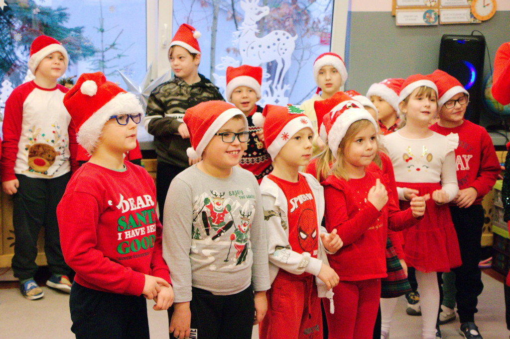 Najmłodsi mieszkańcy Gminy Wyrzysk spotkali się z Mikołajem