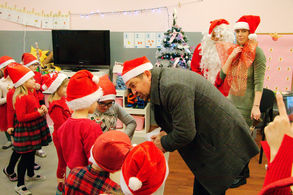 Najmłodsi mieszkańcy Gminy Wyrzysk spotkali się z Mikołajem