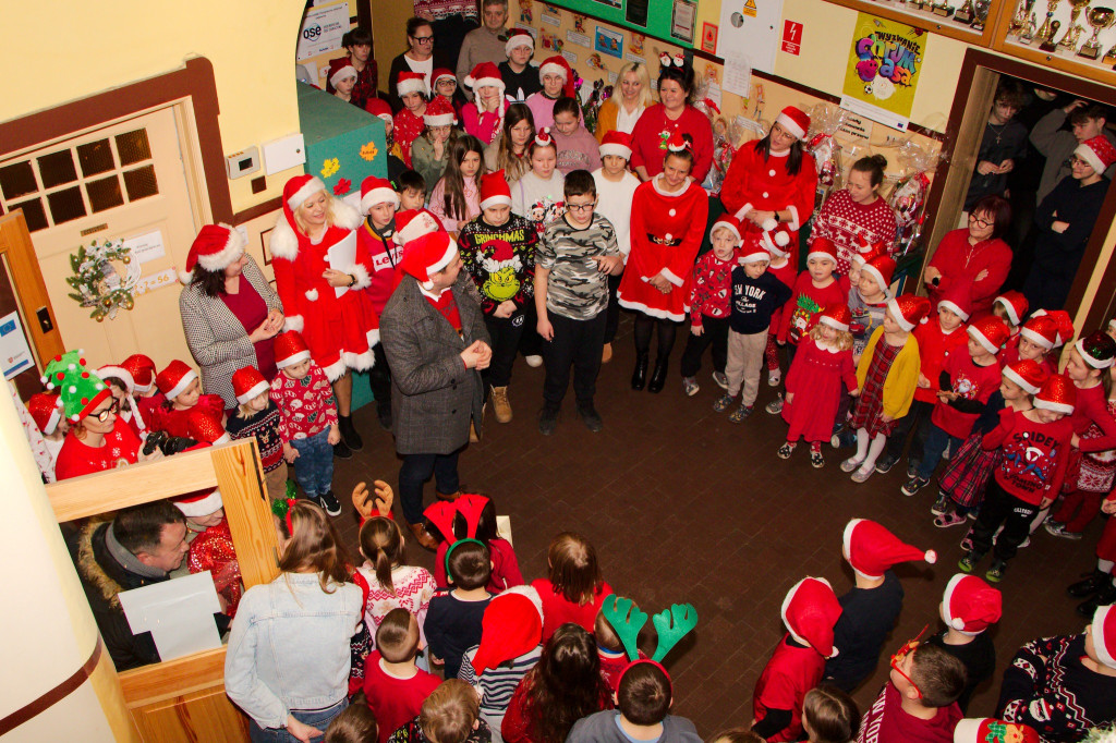 Najmłodsi mieszkańcy Gminy Wyrzysk spotkali się z Mikołajem