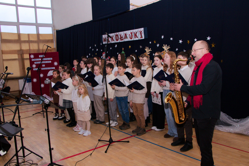 Najmłodsi mieszkańcy Gminy Wyrzysk spotkali się z Mikołajem