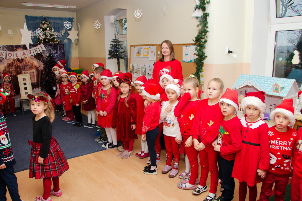 Najmłodsi mieszkańcy Gminy Wyrzysk spotkali się z Mikołajem