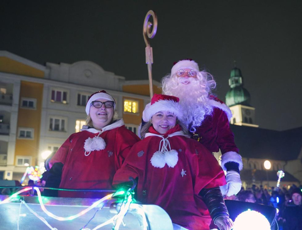 Święty Mikołaj w Człuchowie