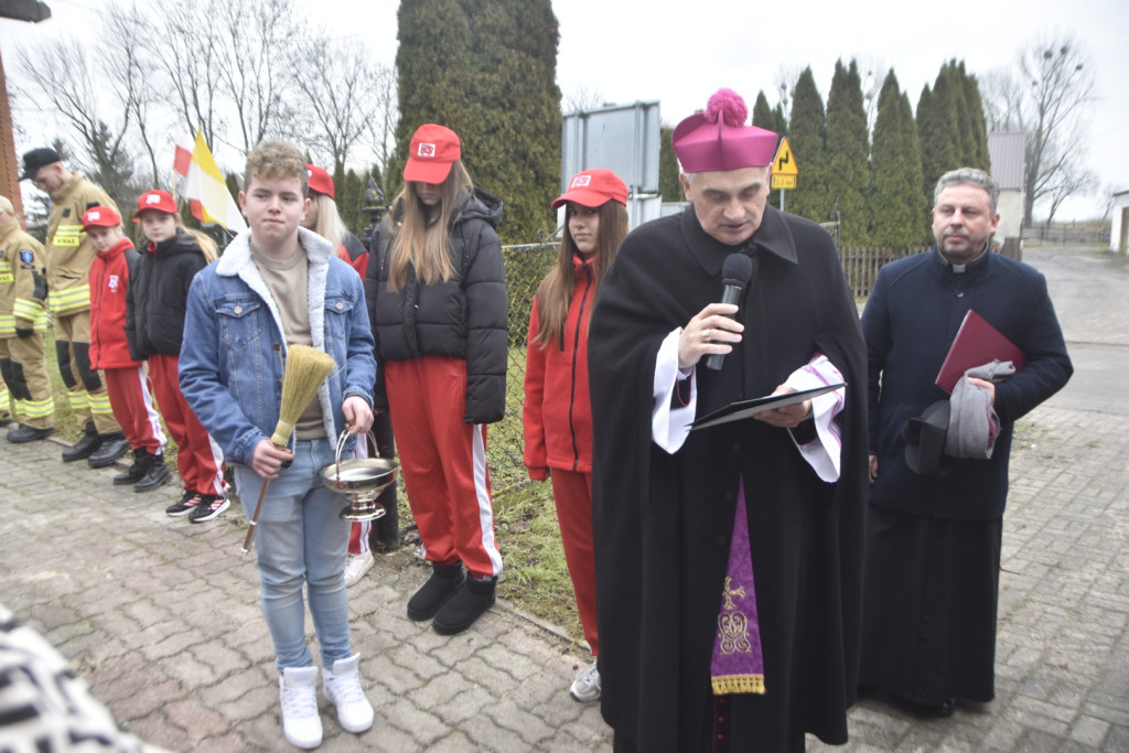 Gmina Sośno: Uroczystość poświęcenia wozu bojowego OSP Sitno
