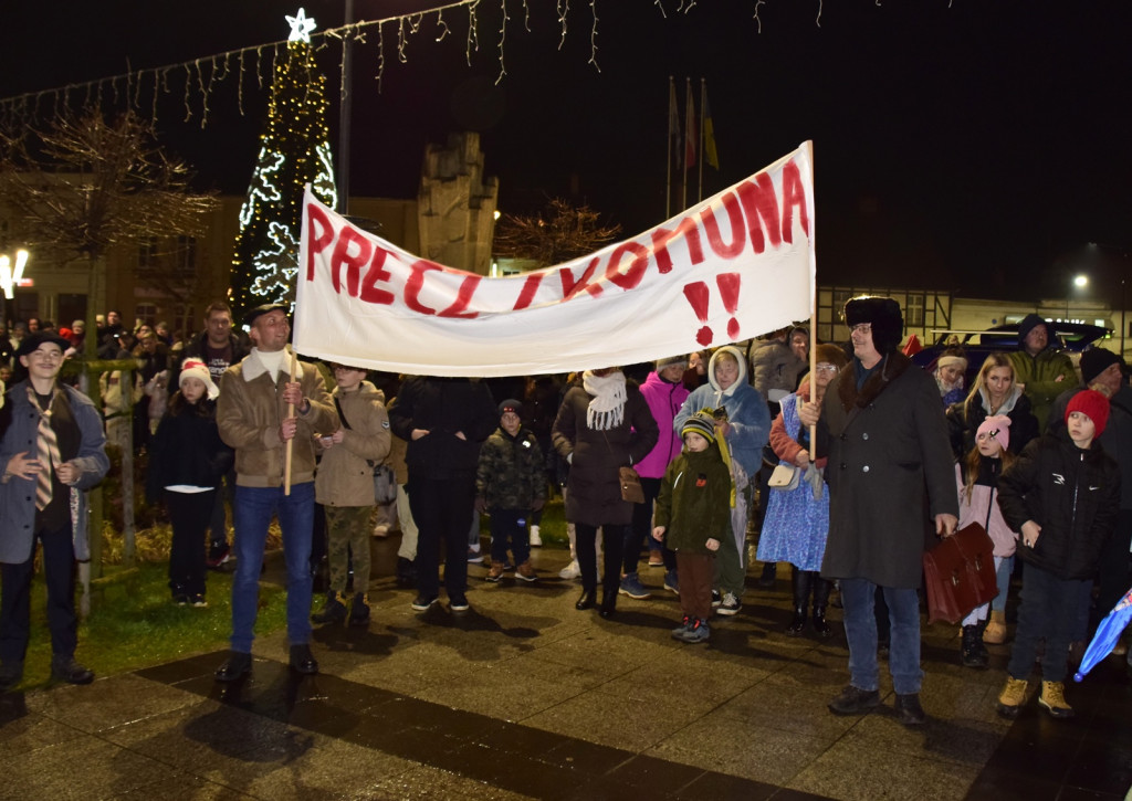 Inscenizacja w rocznicę stanu wojennego w Sępólnie Krajeńskim