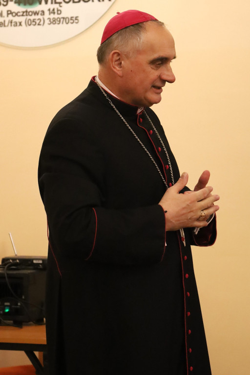Więcbork: Odwiedziny ks. bp Krzysztofa Włodarczyka