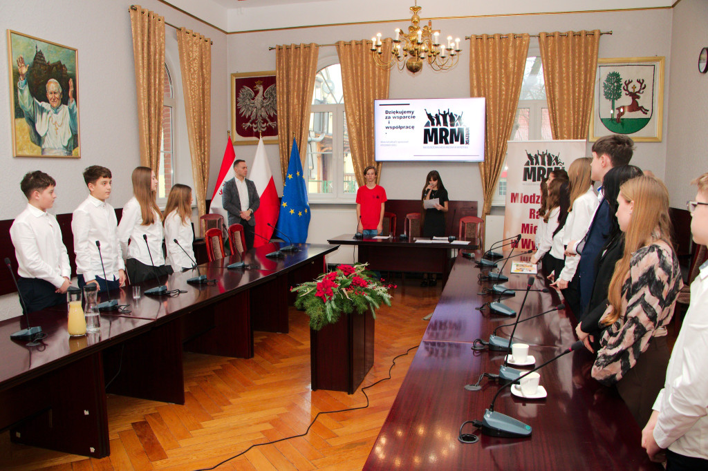 I Sesja Młodzieżowej Rady Miejskiej w Wyrzysku