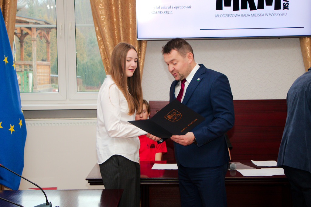 I Sesja Młodzieżowej Rady Miejskiej w Wyrzysku
