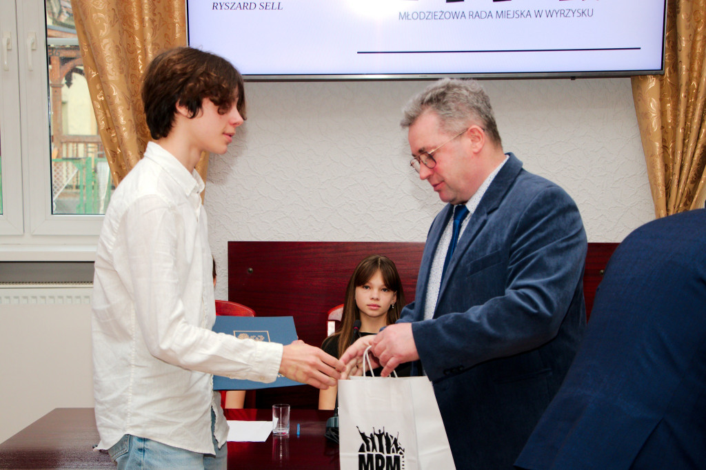 I Sesja Młodzieżowej Rady Miejskiej w Wyrzysku