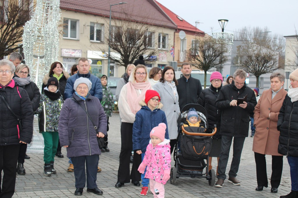 Mrocza: Uroczyste otwarcie Szopki Bożonarodzeniowej