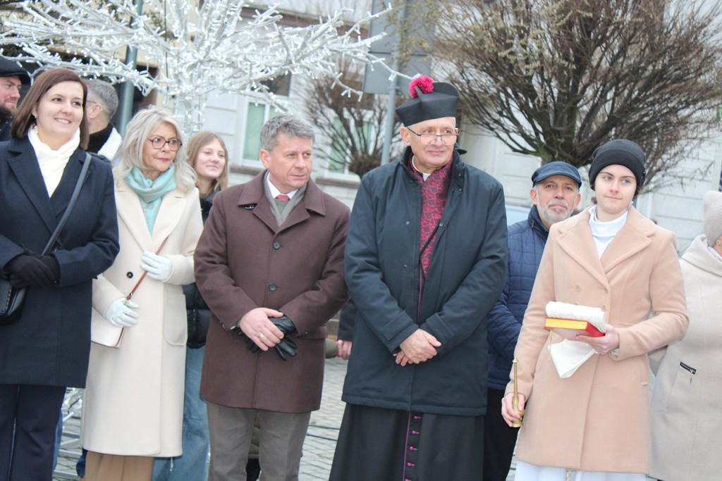 Mrocza: Uroczyste otwarcie Szopki Bożonarodzeniowej