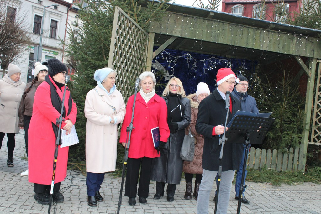Mrocza: Uroczyste otwarcie Szopki Bożonarodzeniowej