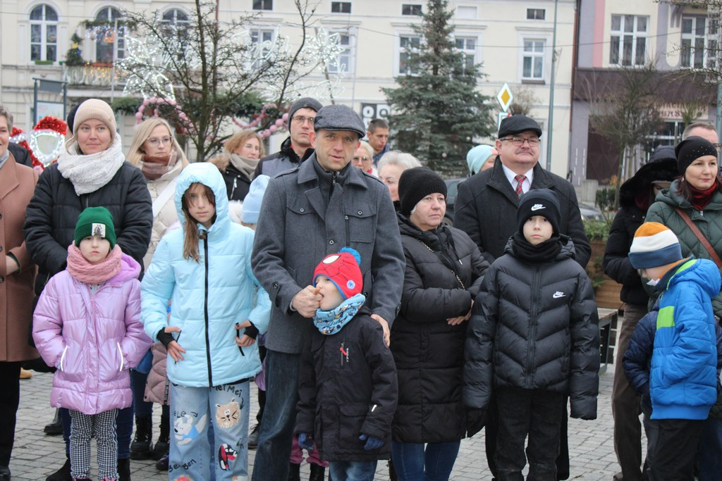 Mrocza: Uroczyste otwarcie Szopki Bożonarodzeniowej