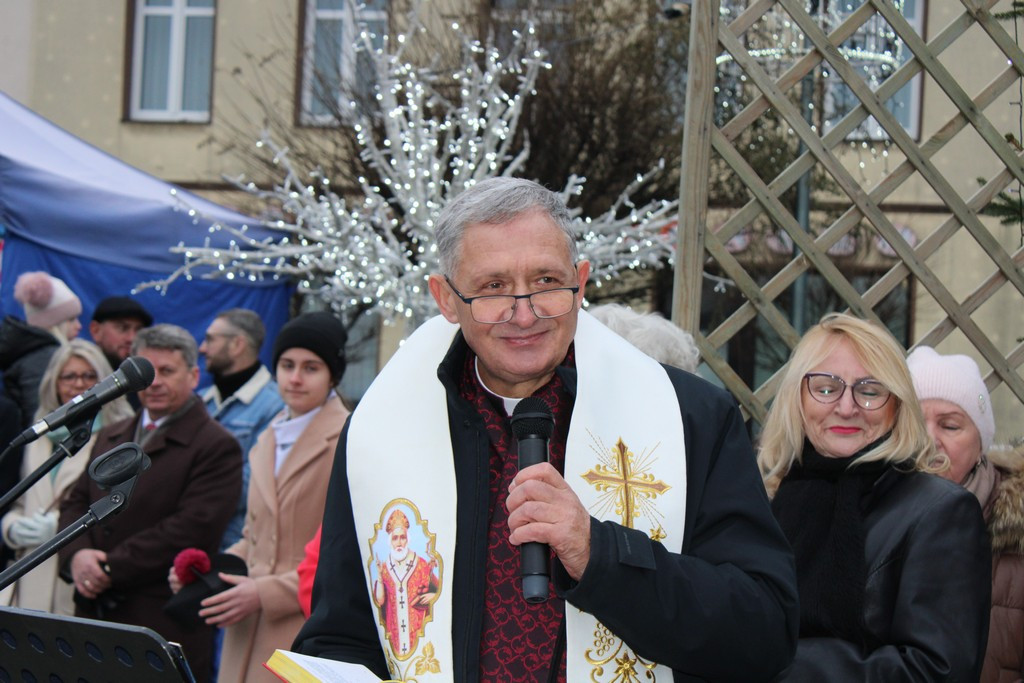 Mrocza: Uroczyste otwarcie Szopki Bożonarodzeniowej
