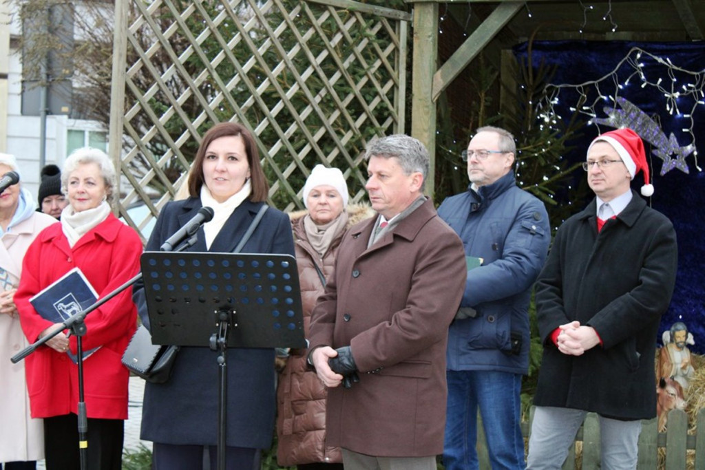 Mrocza: Uroczyste otwarcie Szopki Bożonarodzeniowej