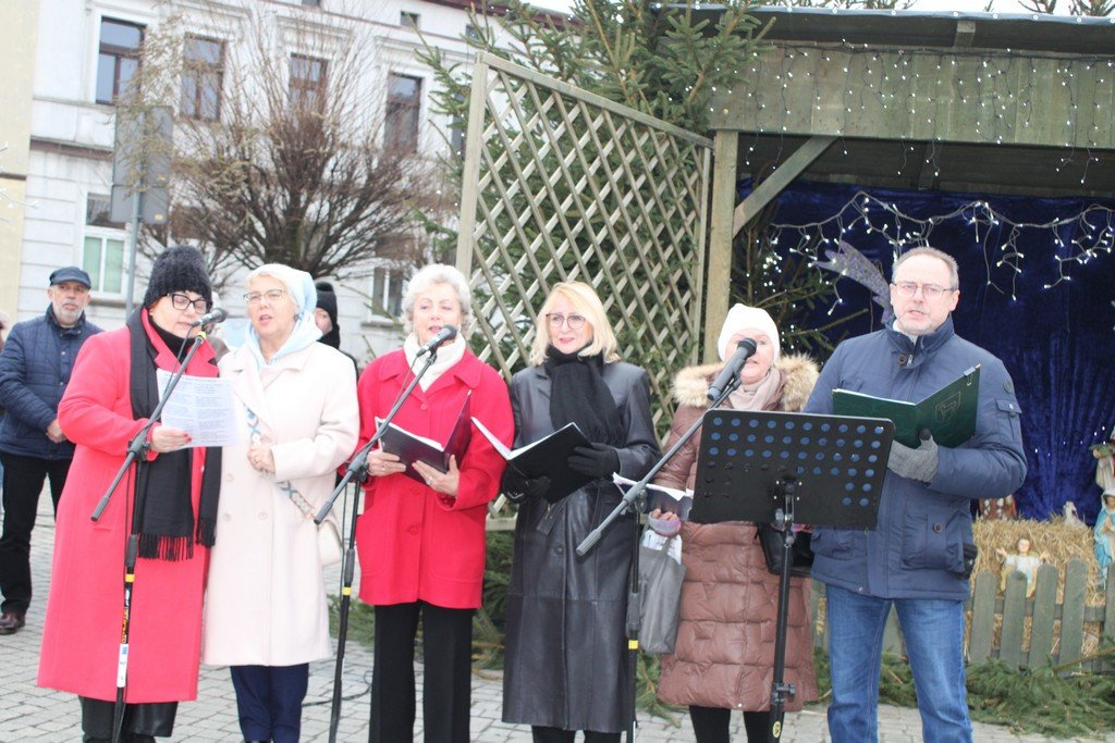 Mrocza: Uroczyste otwarcie Szopki Bożonarodzeniowej