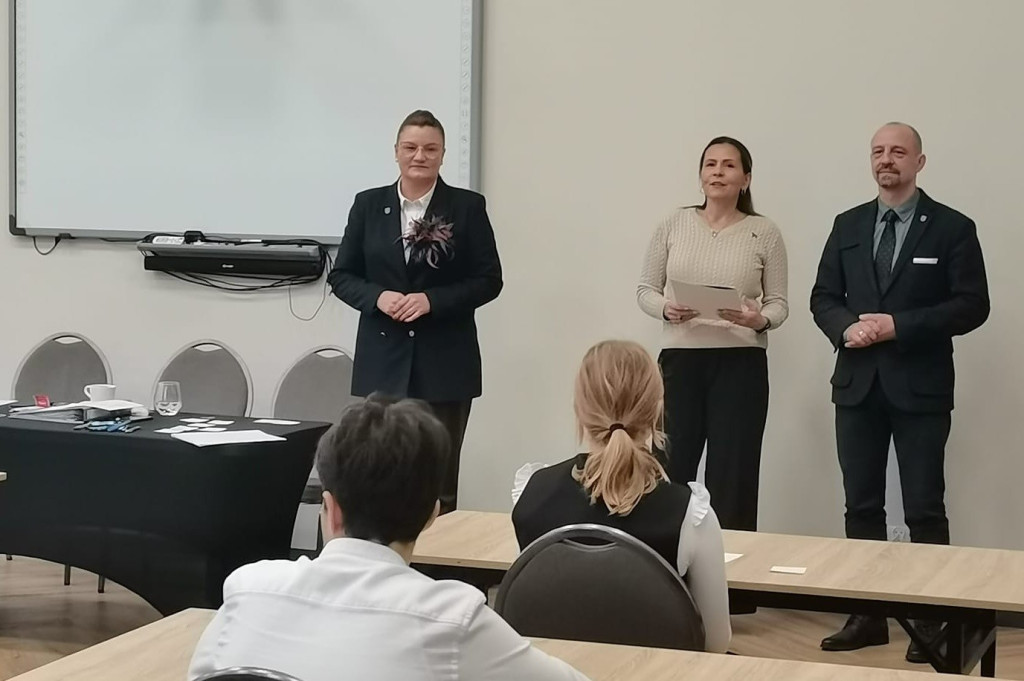 Złote Pióro Przewodniczącej Rady Miejskiej w Więcborku i Burmistrza Więcborka