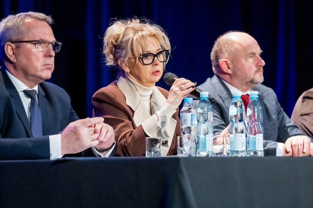 Marszałek Piotr Całbecki z wizytą gospodarską w Sępólnie Krajeńskim