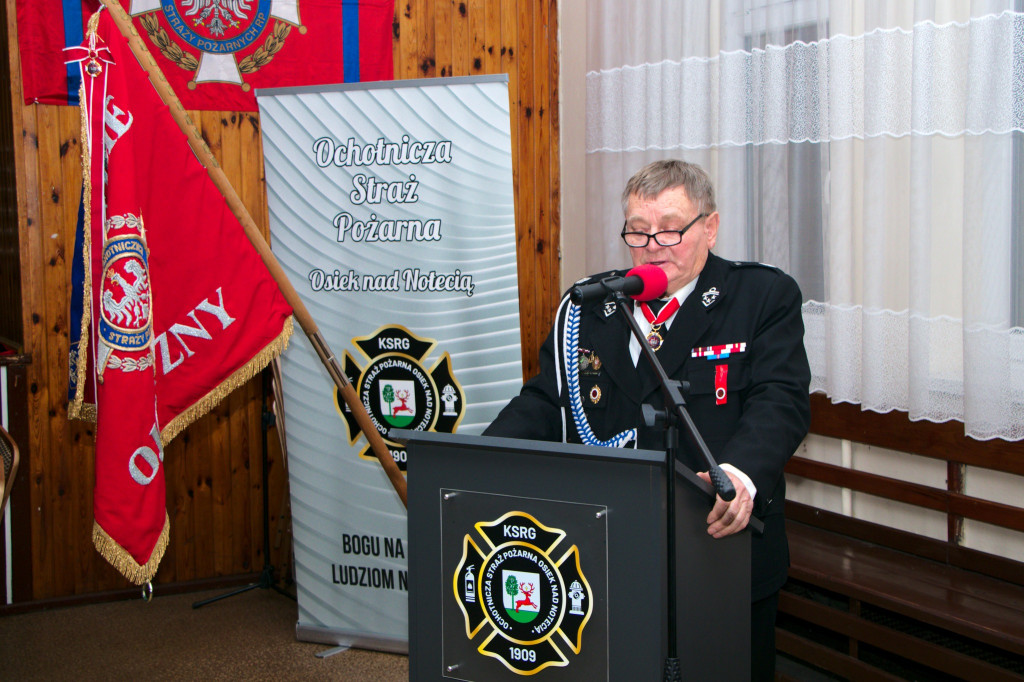 Zebranie sprawozdawcze OSP Osiek nad Notecią