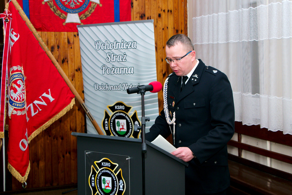 Zebranie sprawozdawcze OSP Osiek nad Notecią