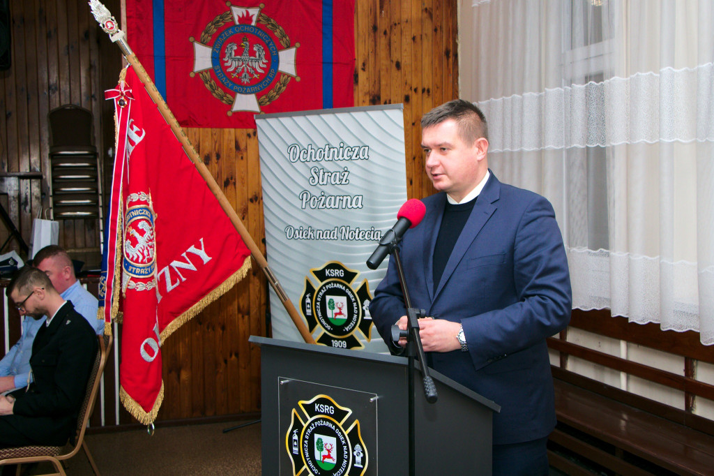Zebranie sprawozdawcze OSP Osiek nad Notecią