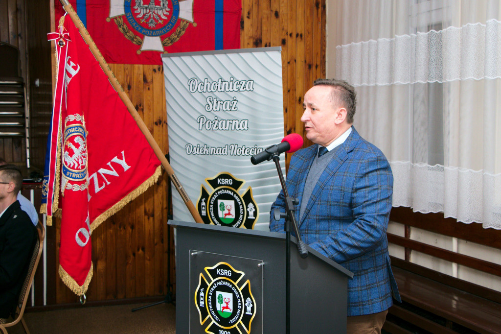 Zebranie sprawozdawcze OSP Osiek nad Notecią