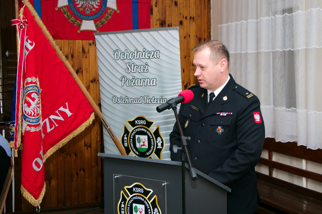 Zebranie sprawozdawcze OSP Osiek nad Notecią