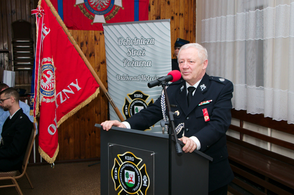 Zebranie sprawozdawcze OSP Osiek nad Notecią