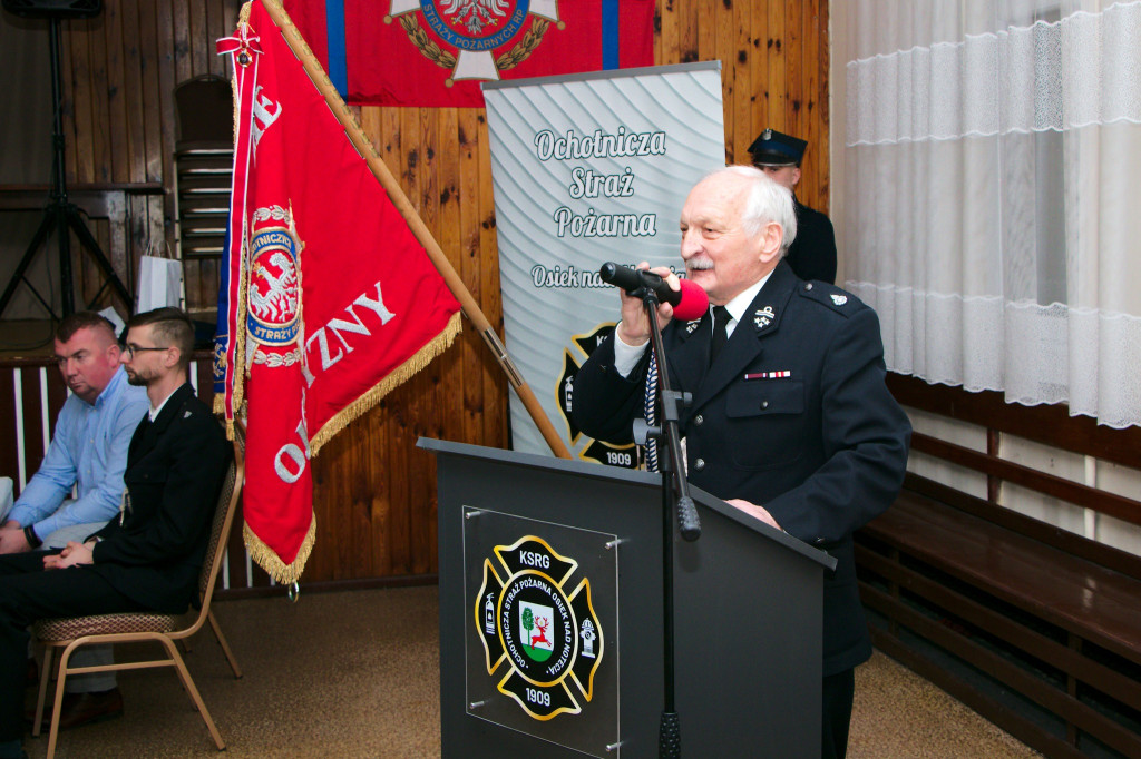 Zebranie sprawozdawcze OSP Osiek nad Notecią