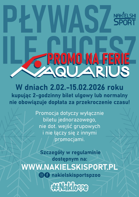 Ferie zimowe 2026 w Gminie Nakło nad Notecią