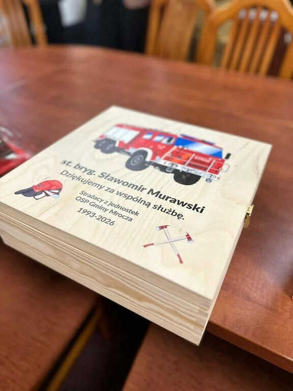 Uroczyste spotkanie w Komendzie PSP w Nakle nad Notecią