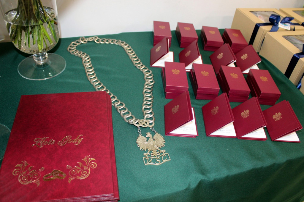 Więcbork: Pary na medal – wręczenie odznaczeń Złotym Jubilatom