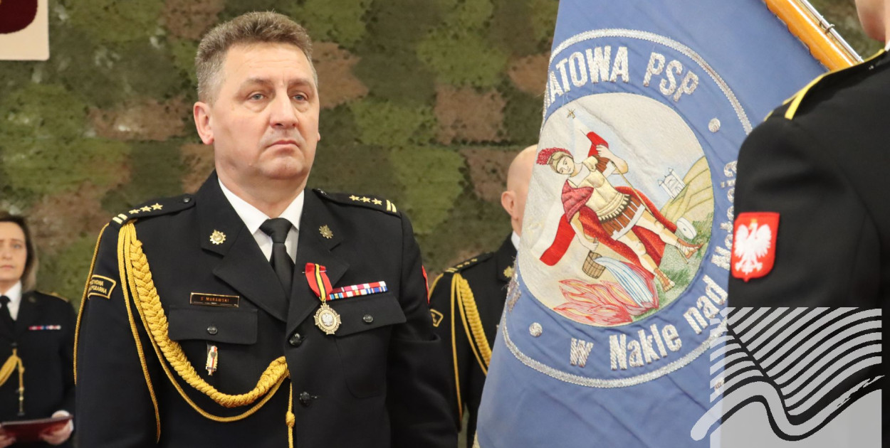 Uroczyste przekazanie obowiązków Komendanta Powiatowego PSP w Nakle nad Notecią
