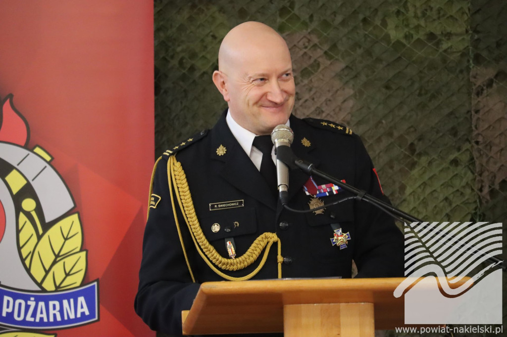 Uroczyste przekazanie obowiązków Komendanta Powiatowego PSP w Nakle nad Notecią