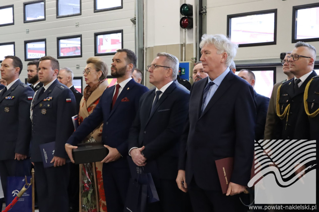 Uroczyste przekazanie obowiązków Komendanta Powiatowego PSP w Nakle nad Notecią
