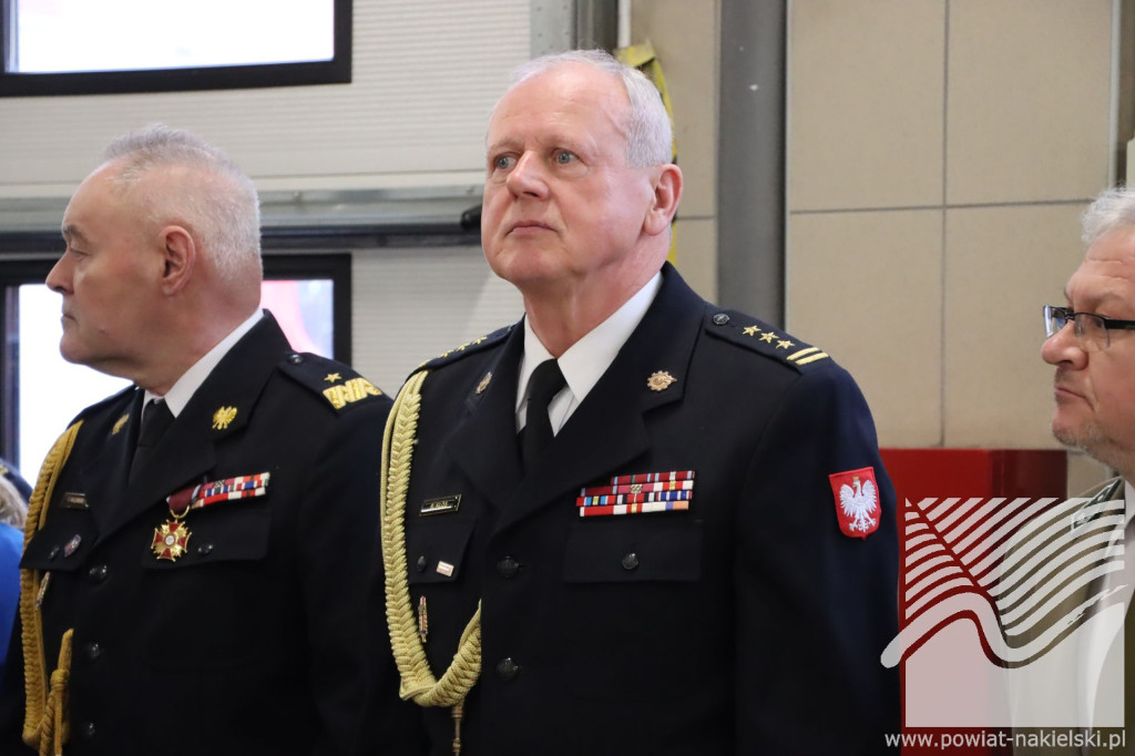 Uroczyste przekazanie obowiązków Komendanta Powiatowego PSP w Nakle nad Notecią