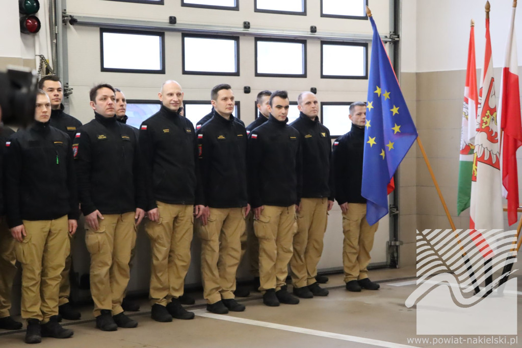 Uroczyste przekazanie obowiązków Komendanta Powiatowego PSP w Nakle nad Notecią