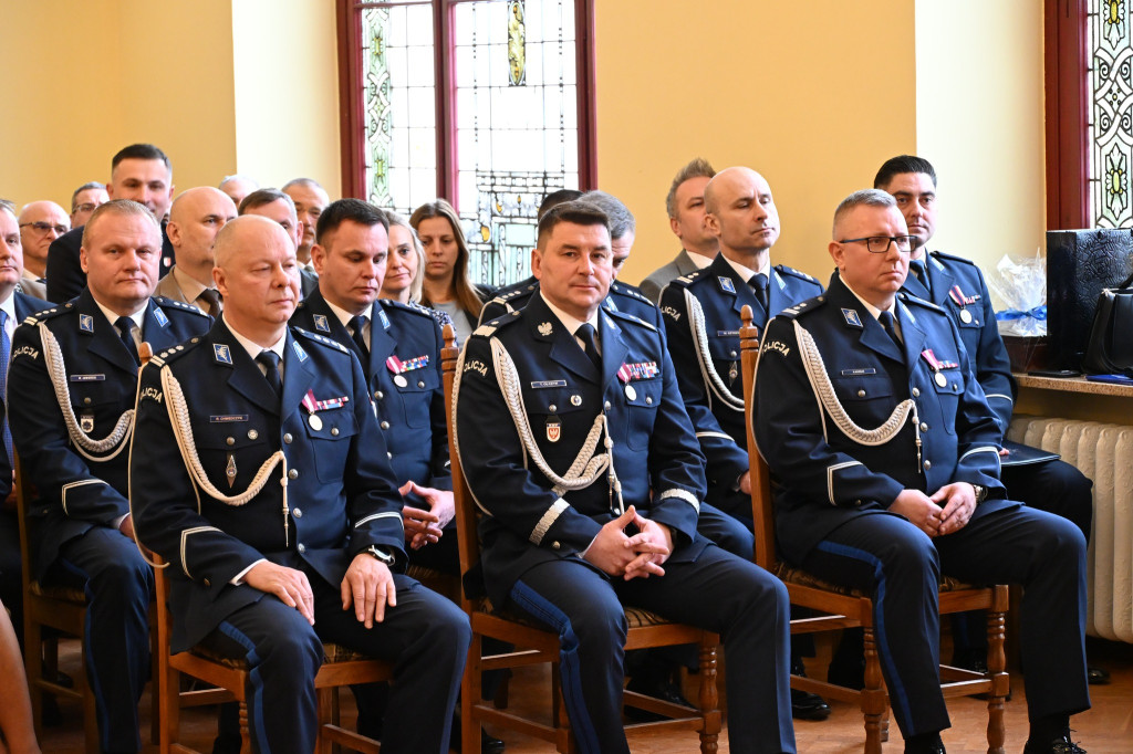 Uroczyste przekazanie obowiązków Komendanta Powiatowego Policji w Złotowie