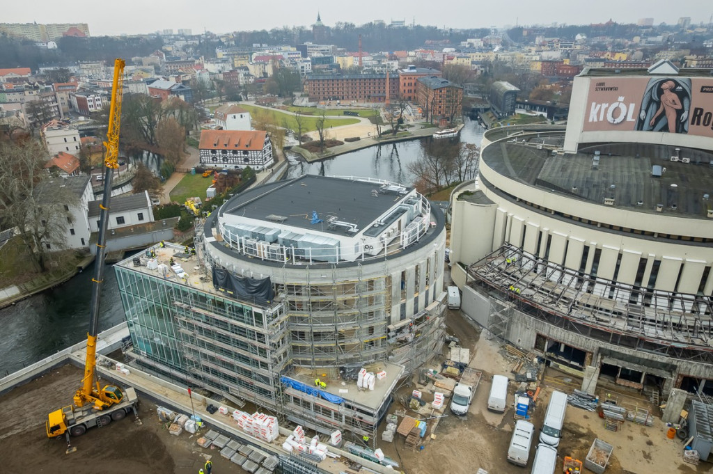 Rozbudowa Opery Nova w Bydgoszczy na finiszu