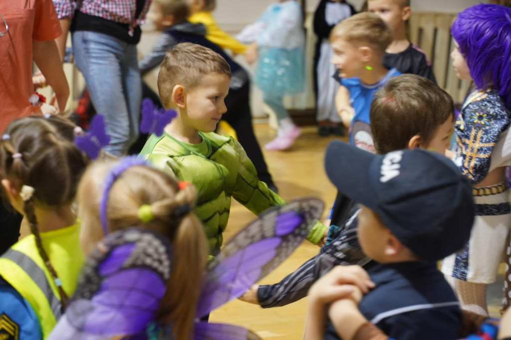 Człuchów: Bal przebierańców w Przedszkolu Miejskim im. Jacka i Agatki