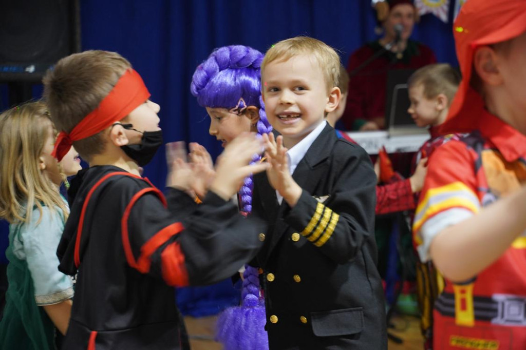 Człuchów: Bal przebierańców w Przedszkolu Miejskim im. Jacka i Agatki