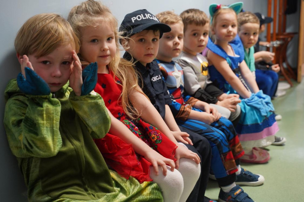 Człuchów: Bal przebierańców w Przedszkolu Miejskim im. Jacka i Agatki