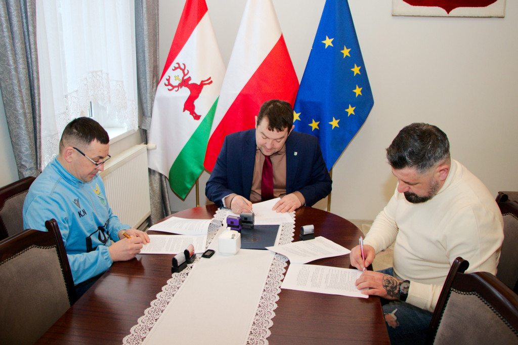 Umowy na finansowanie rozwoju sportu w Gminie Wyrzysk