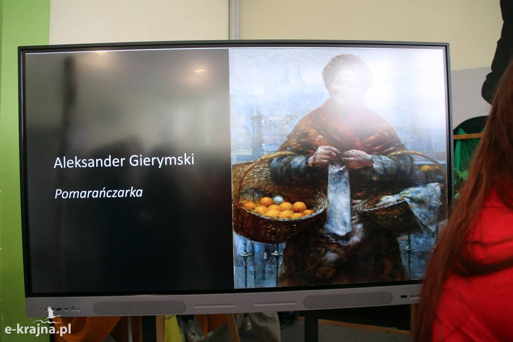 Sypniewo: Igraszki ze sztuką w ZSCKR - wystawa żywych obrazów 2