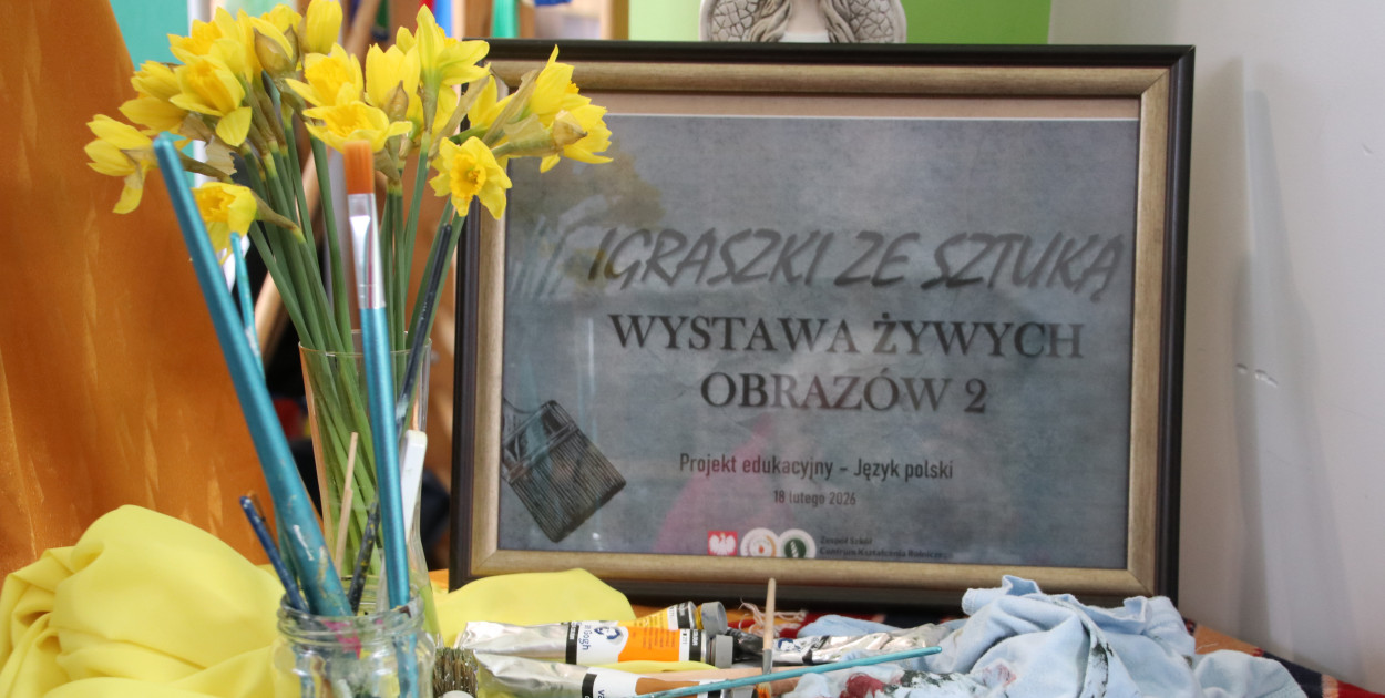 Sypniewo: Igraszki ze sztuką w ZSCKR - wystawa żywych obrazów 2