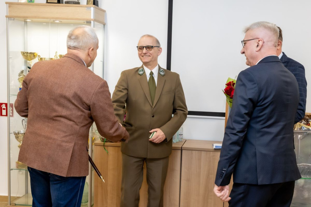 Pożegnanie Nadleśniczego Nadleśnictwa Lutówko