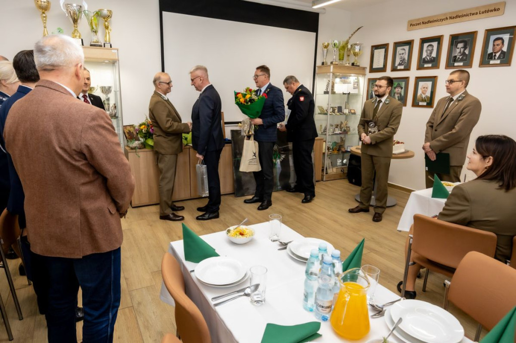 Pożegnanie Nadleśniczego Nadleśnictwa Lutówko