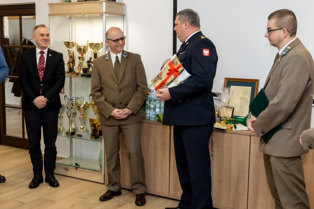 Pożegnanie Nadleśniczego Nadleśnictwa Lutówko