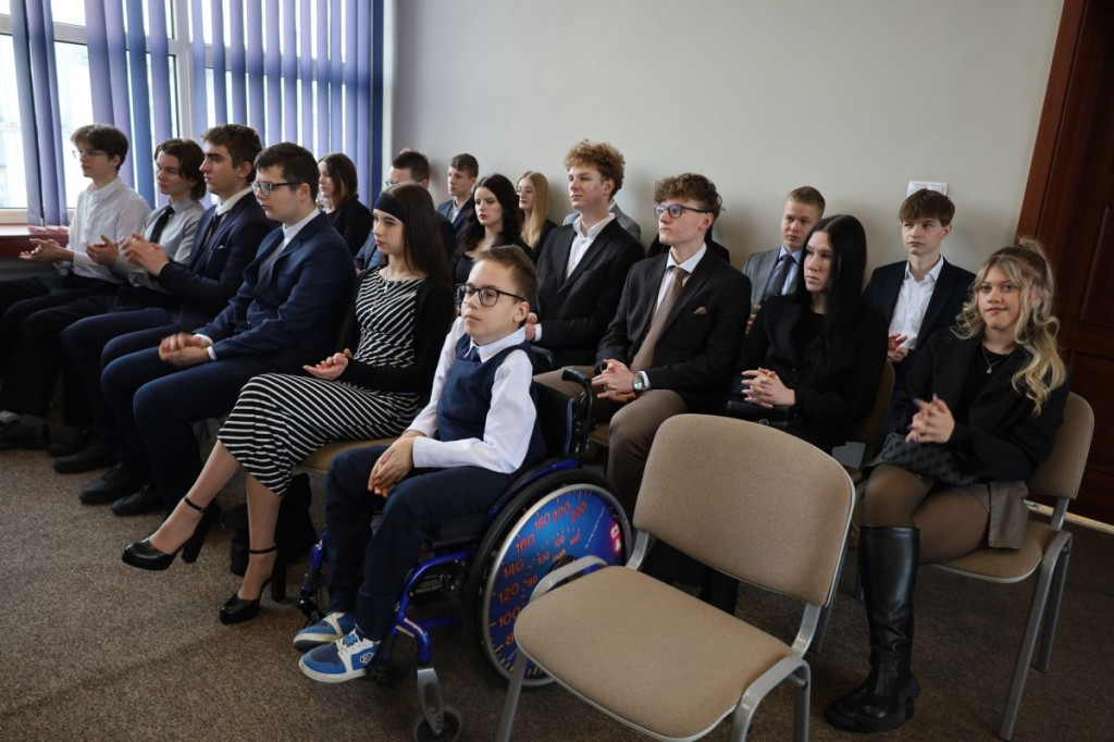 Stypendyści Szkół Ponadpodstawowych w Powiecie Sępoleńskim