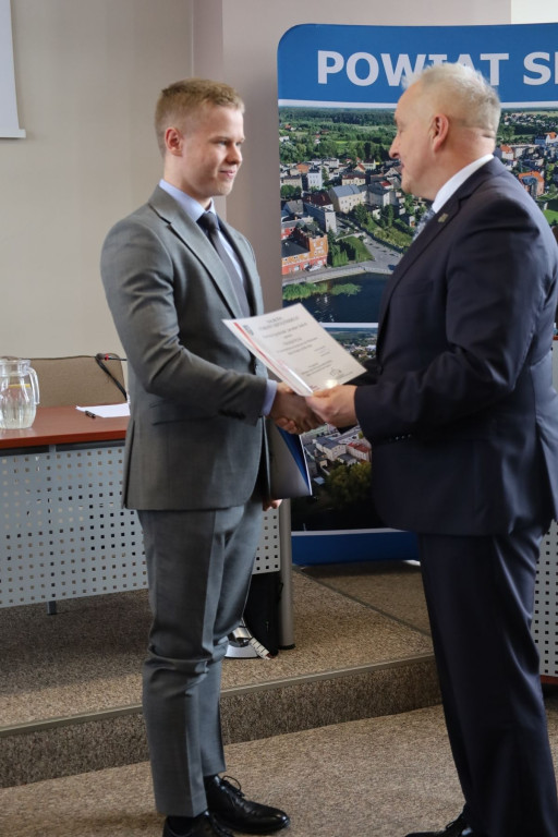 Stypendyści Szkół Ponadpodstawowych w Powiecie Sępoleńskim